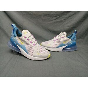 Nike Girls Air Max 270 BG (GS) Sneakers Yellow Platinum Size 7 NEW NO BOX!